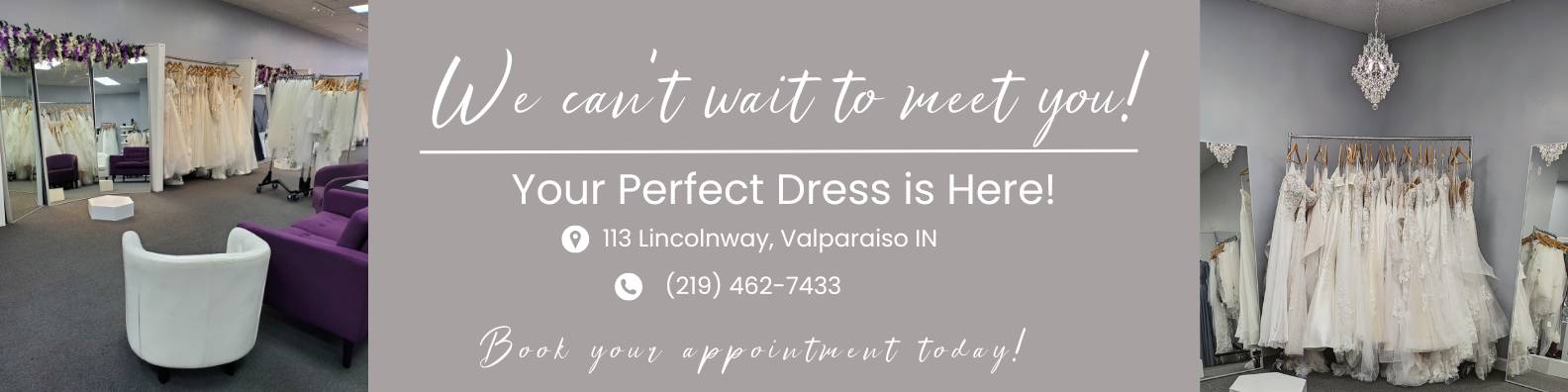 About Catherines Bridal Boutique in downtown Valparaiso Indiana